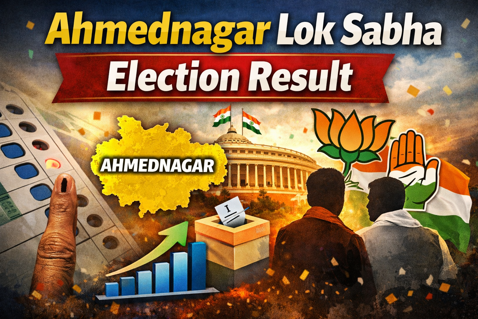 Ahmednagar Lok Sabha Election Result