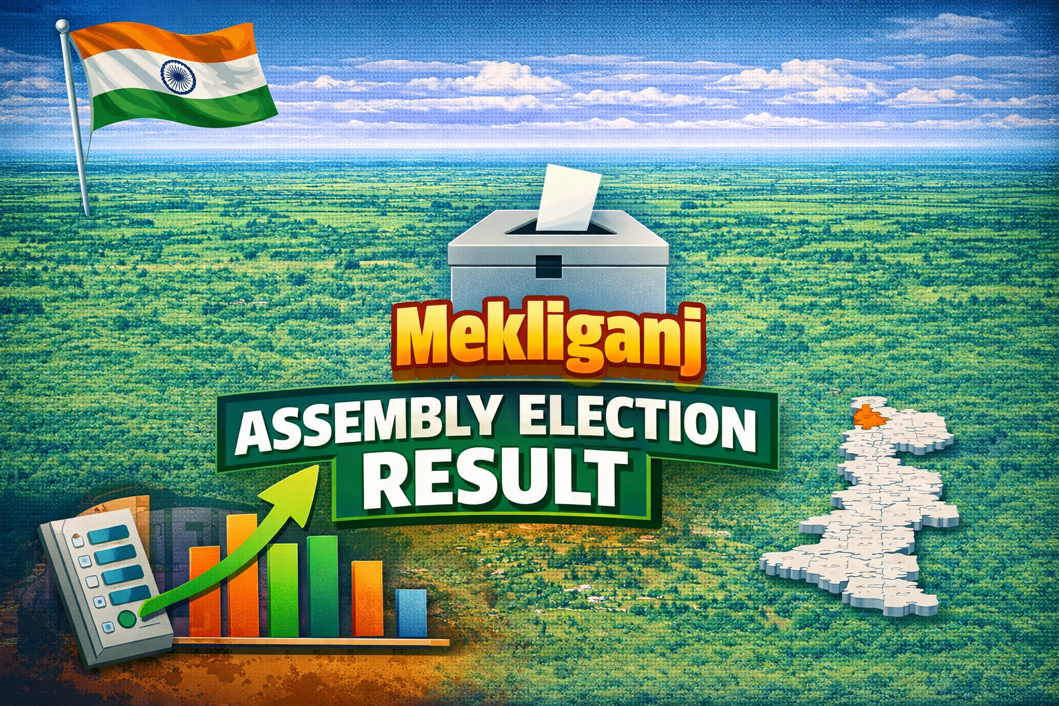 Mekliganj assembly election result